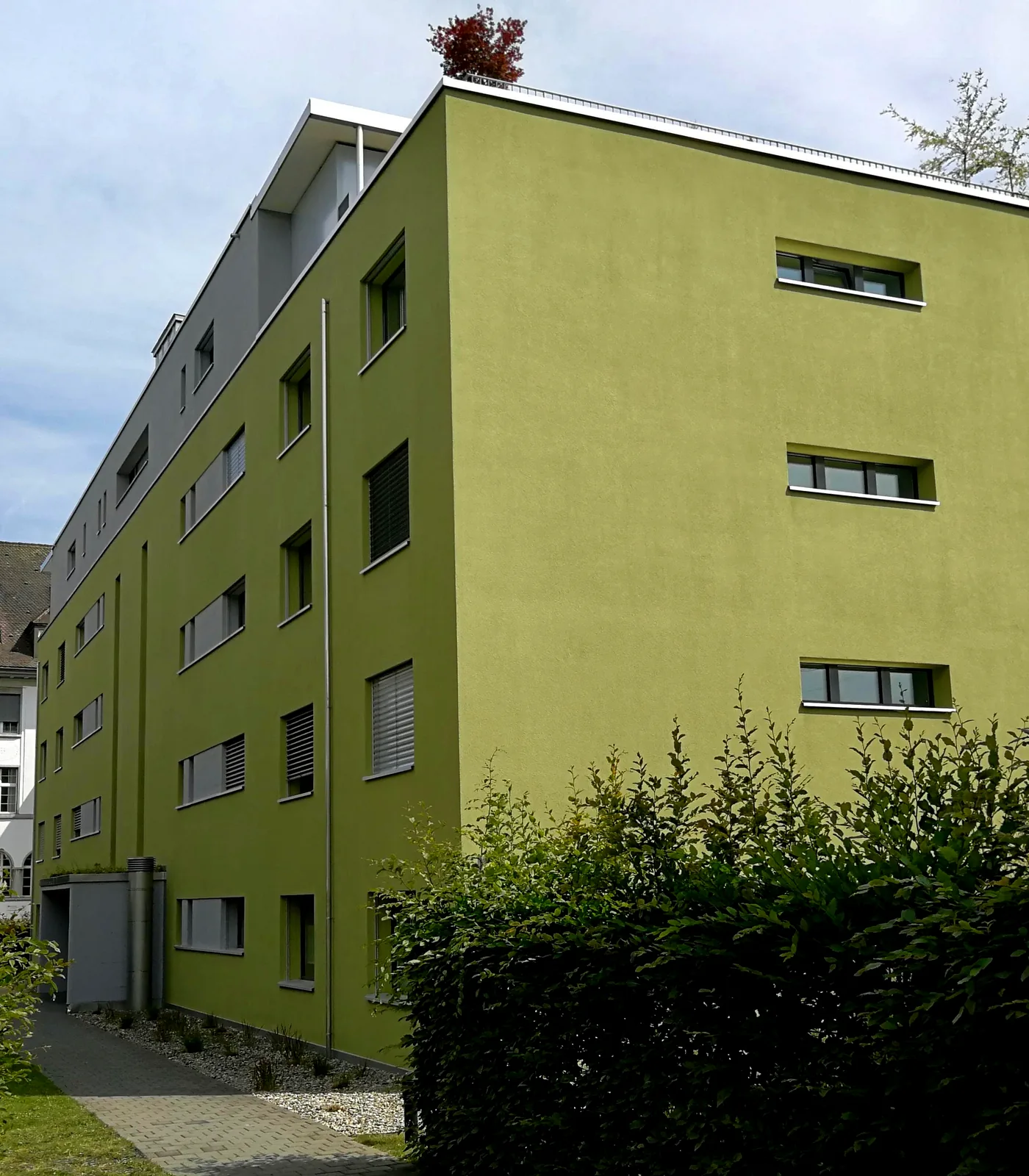 Gebäude der LENZMED Gruppenpraxis in Lenzburg